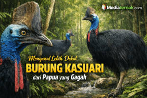 Mengenal Lebih Dekat Burung Kasuari dari Papua yang Gagah