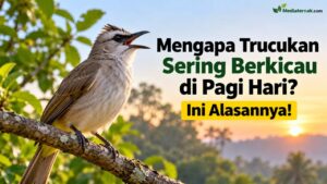 Mengapa Trucukan Sering Berkicau di Pagi Hari Ini Alasannya